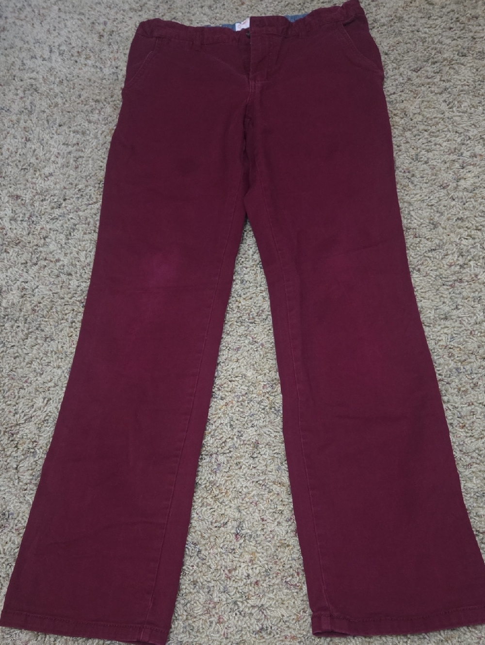 Cat & Jack Maroon Kids Casual Pants